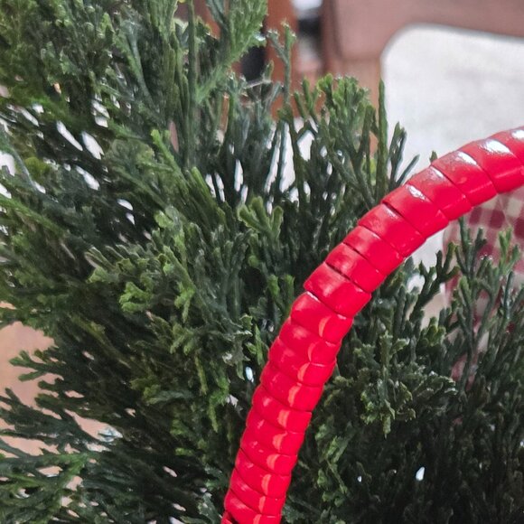 I Really Need a Silent Night Red Wicker Basket Bundle - Picture 4 of 13